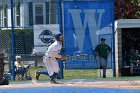 Baseball vs Babson  Wheaton College Baseball vs Babson during Semi final game of the NEWMAC Championship hosted by Wheaton. - (Photo by Keith Nordstrom) : Wheaton, baseball, NEWMAC